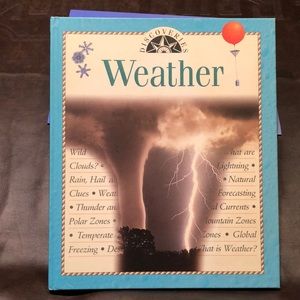 Educational Weather Book for kids.